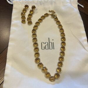 Cabi Twinkle necklace and earrings 2265 and 2264. One size fits all
